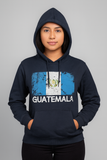 Guatemala Flag Hoodie – Vintage Distressed Print | Unisex Fleece