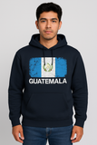 Guatemala Flag Hoodie – Vintage Distressed Print | Unisex Fleece