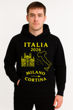 Italia 2026 Olympics Milano–Cortina Hoodie – Premium Fleece – Unisex