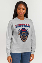 Buffalo football Team Spirit Sweatshirt Bull Mascot