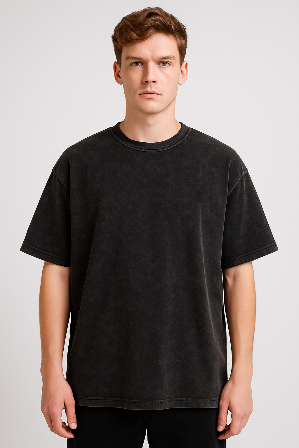 Premium Heavy, Oversized Acid Wash T-Shirt | 100% Cotton Drop Shoulder Tee