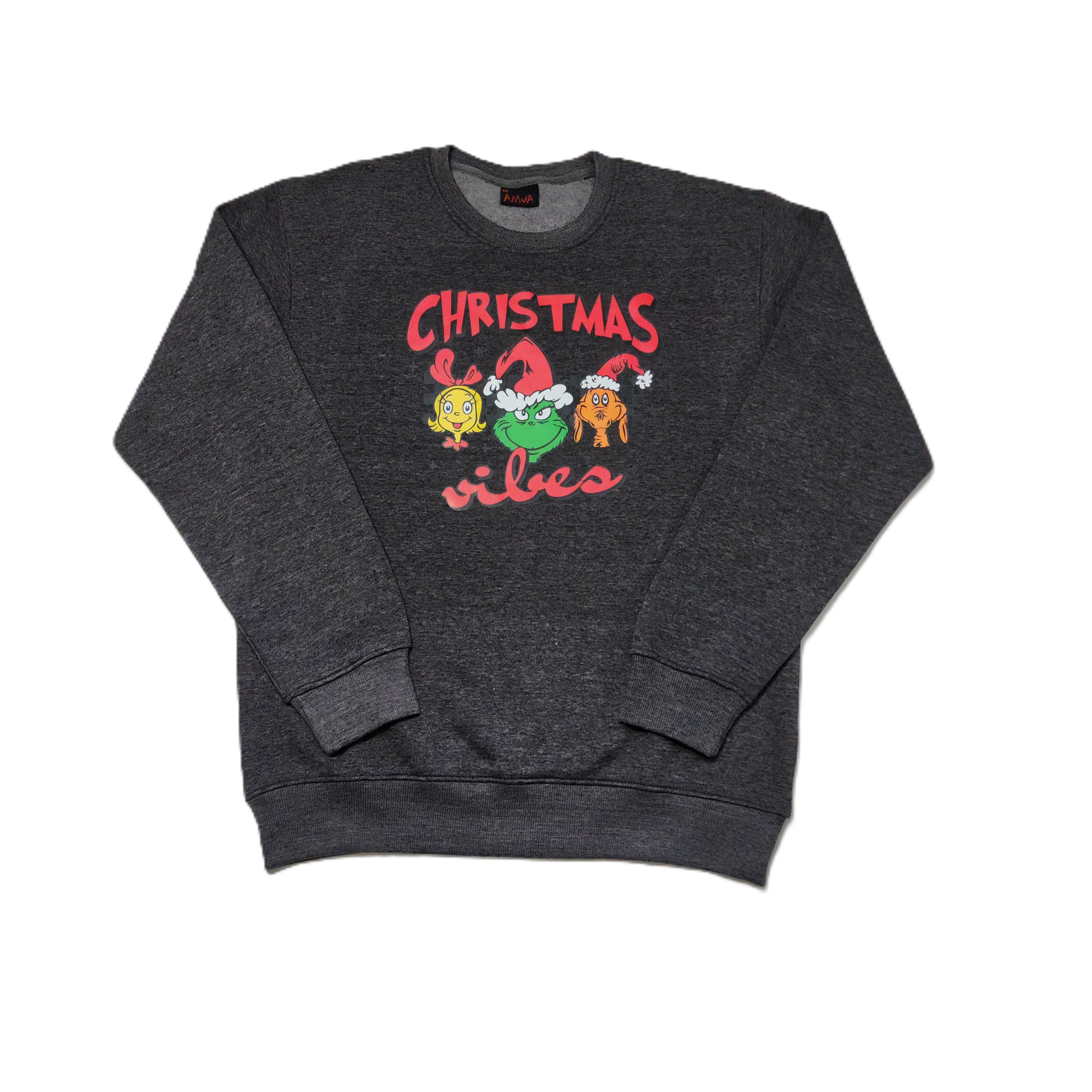 Grinch Christmas Crew Neck Sweatshirt