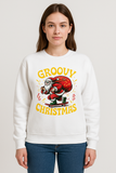 Groovy Christmas Sweatshirt – Unisex Classic Fit