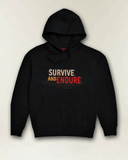Survive & Endure “Madness” Graphic Hoodie – Black