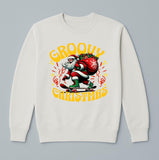 Groovy Christmas Sweatshirt – Unisex Classic Fit