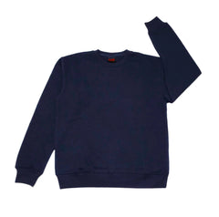ANWA Plain Fleece Crew Neck Sweatshirts Uni Sex