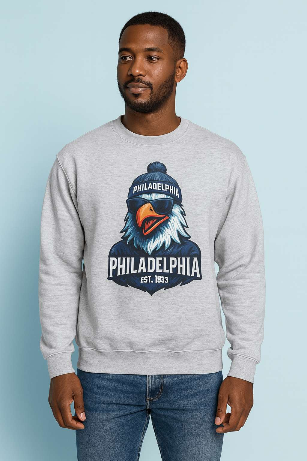 Philadelphia Eagle Spirit Crewneck – Classic Streetwear Sweatshirt Main image