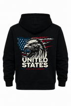 United States Eagle Hoodie - Front & Back Print