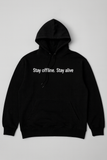 Stay Offline Hoodie – “NO WIFI IN HEAVEN” Edition