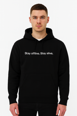 Stay Offline Hoodie – “NO WIFI IN HEAVEN” Edition