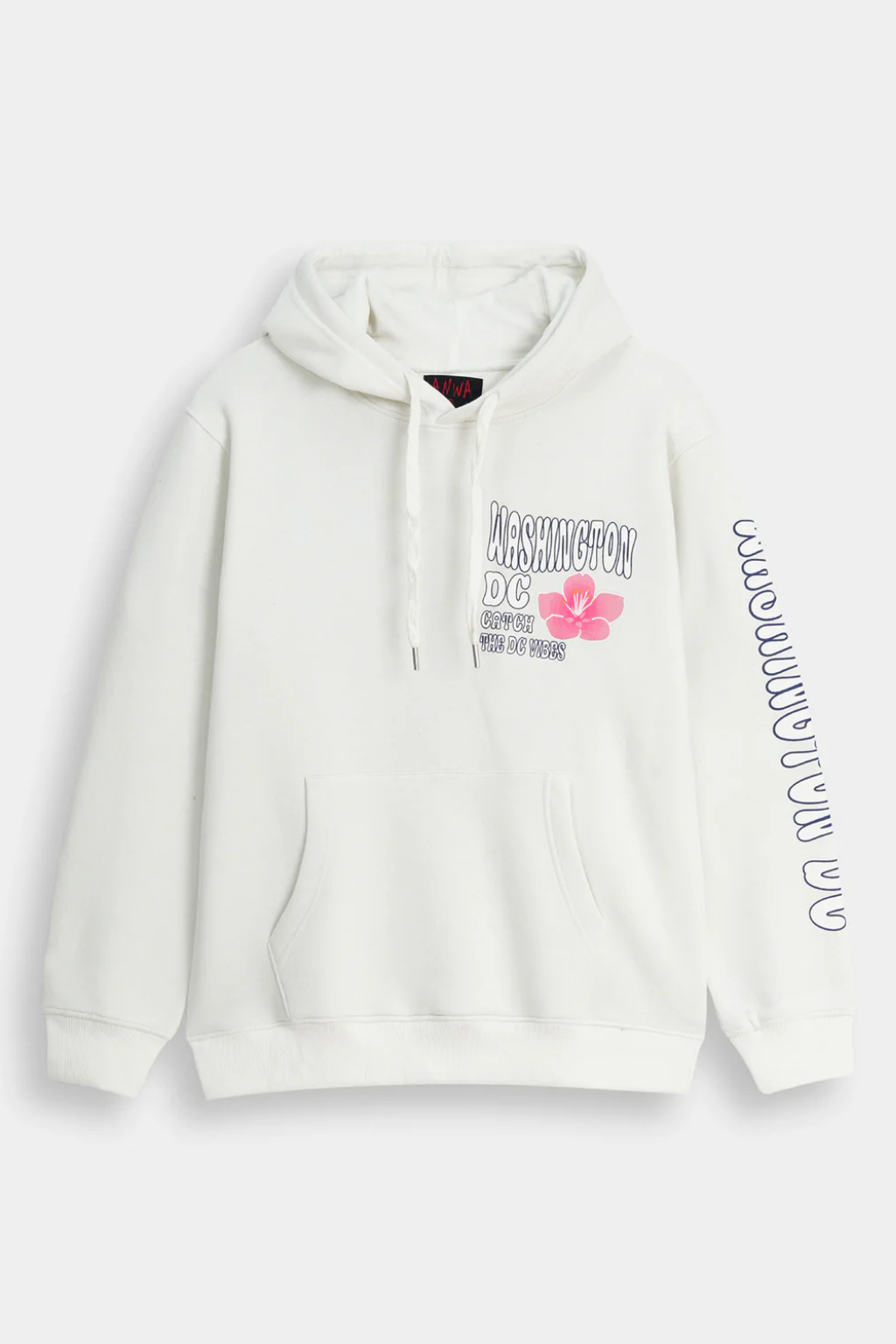 Washington DC Blossom Graphic Hoodie – Premium Streetwear Pullover Main image