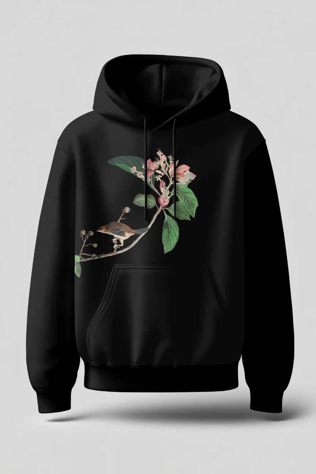 Flower Printed Hoodie Main image