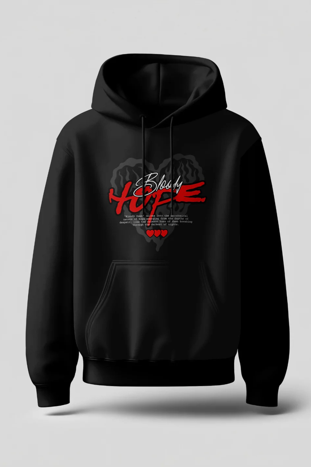 Blody Hope Printed Hoodie Main image