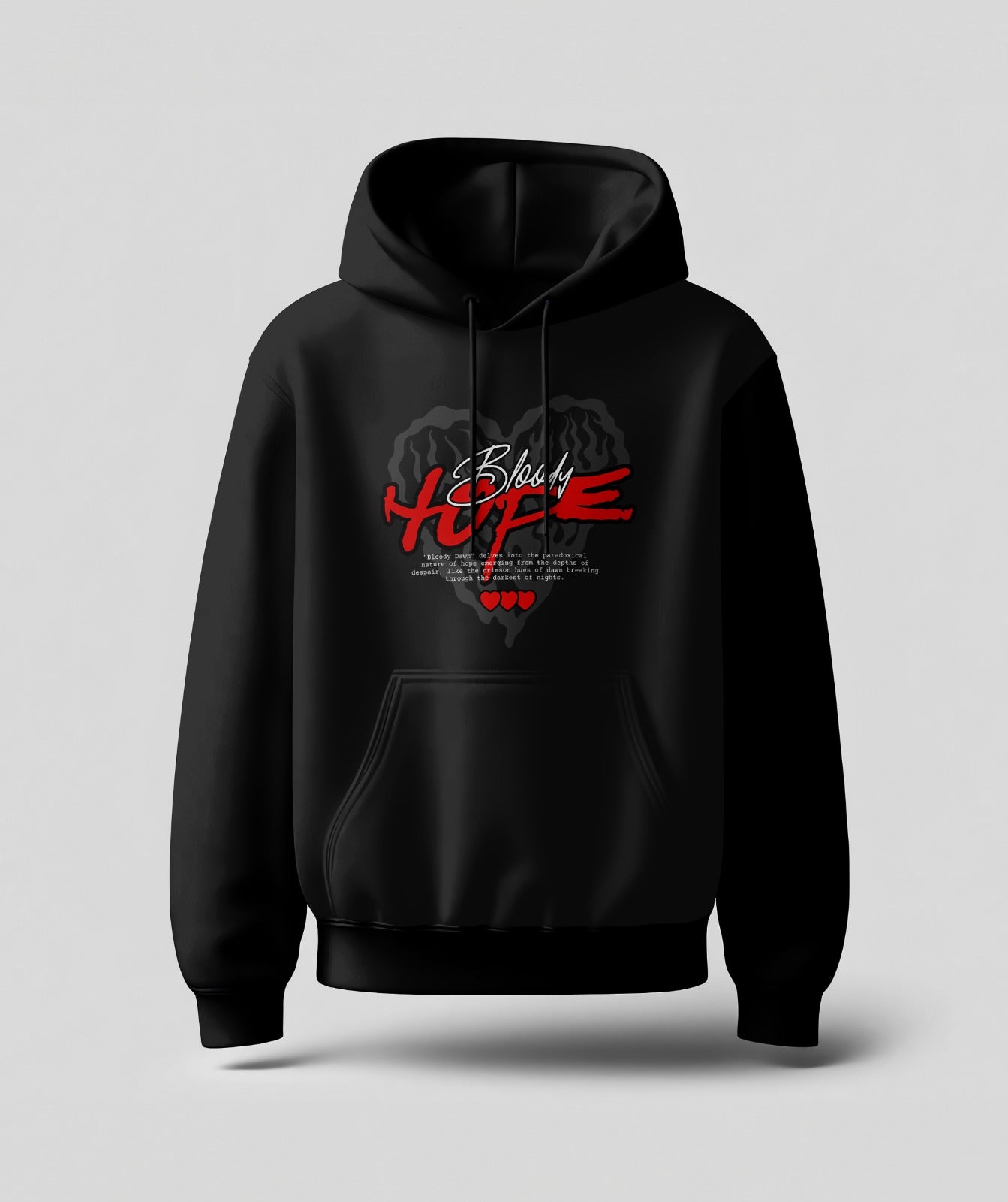 Blody Hope Printed Hoodie