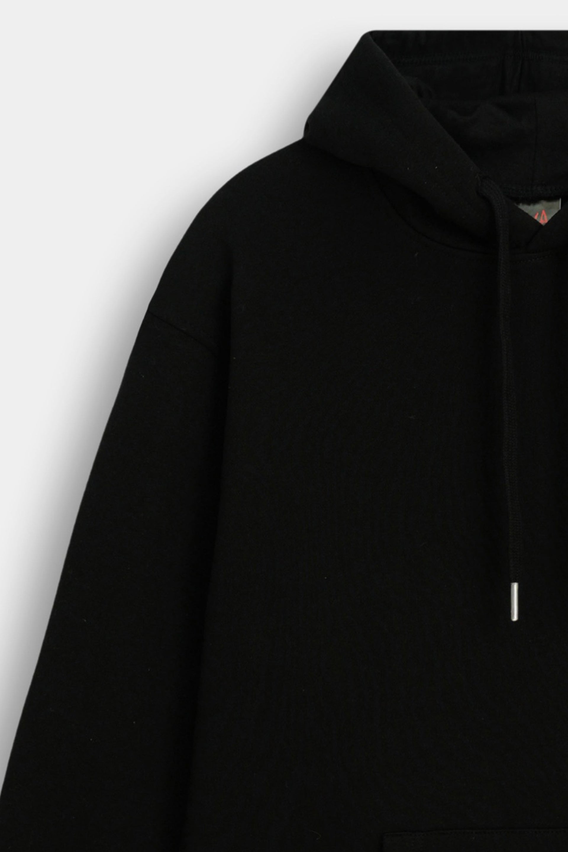 Classic Premium Fleece Pullover Black Hoodie – Unisex Streetwear Secondary image