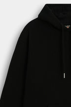 Classic Premium Fleece Pullover Black Hoodie – Unisex Streetwear