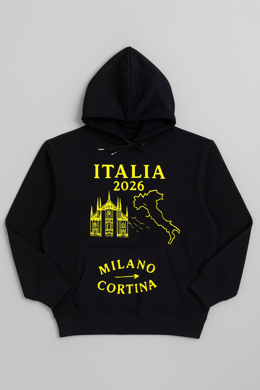 Italia 2026 Olympics Milano–Cortina Hoodie – Premium Fleece – Unisex Secondary image