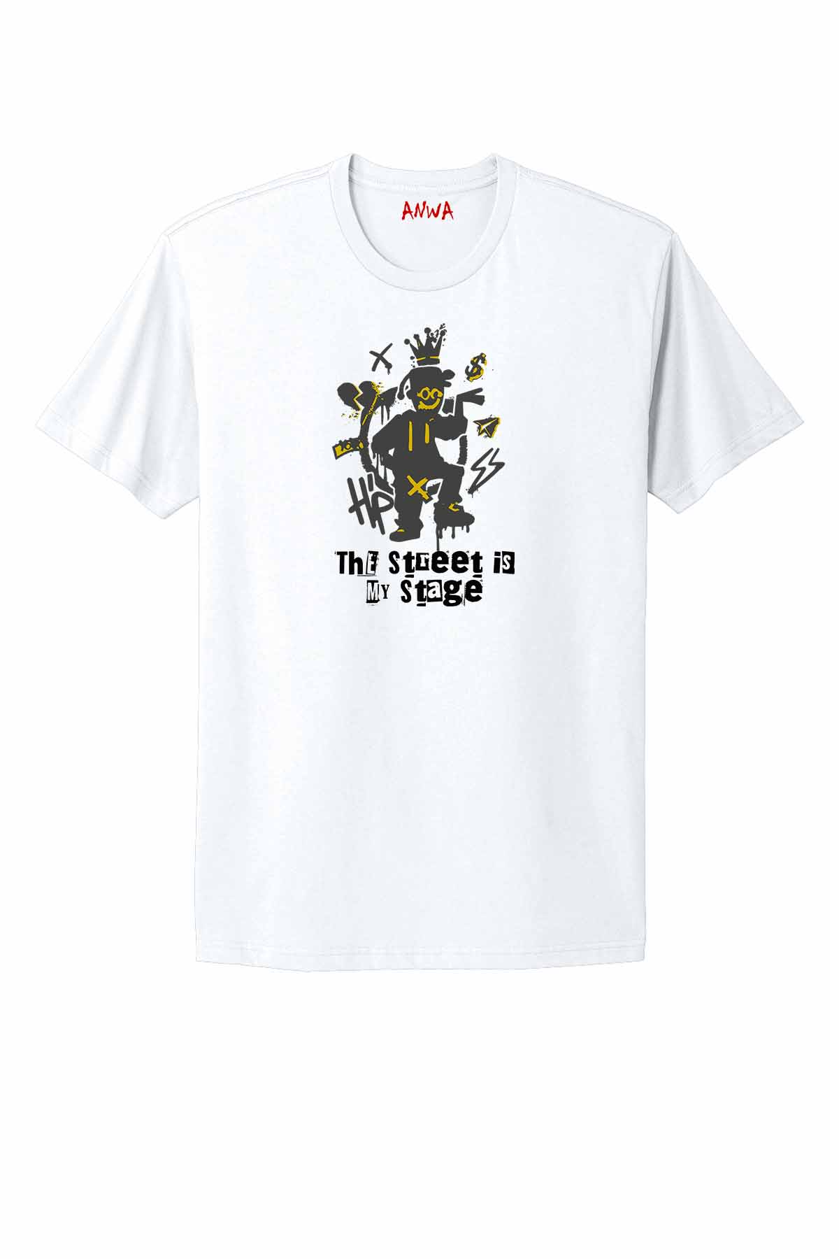 The Street In Monkey style - White
