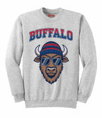 Buffalo football Team Spirit Sweatshirt Bull Mascot