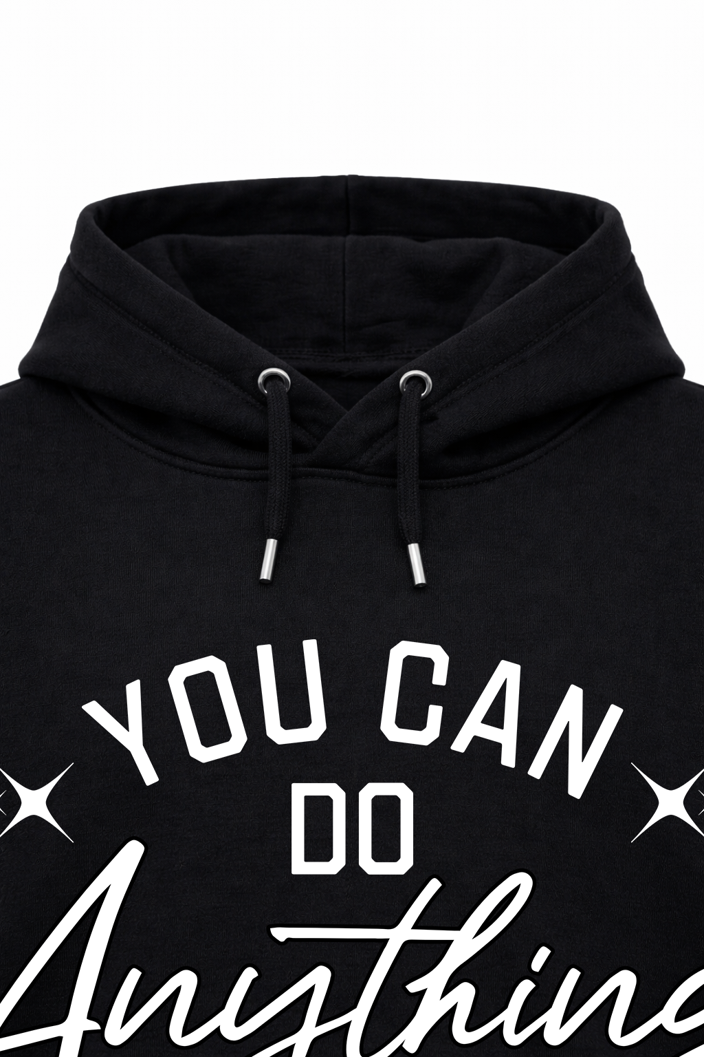 Inspirational Printed Hoodie
