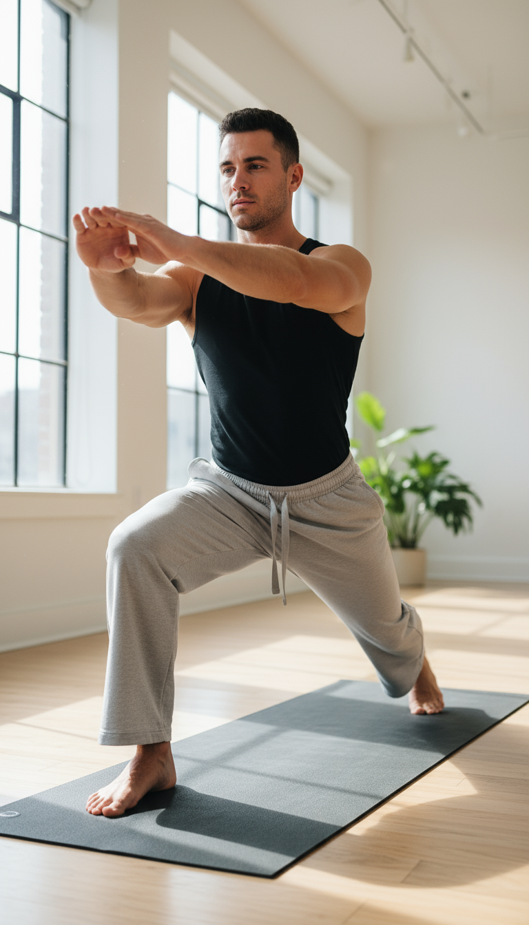 Unisex French Terry Wide-Leg Pants